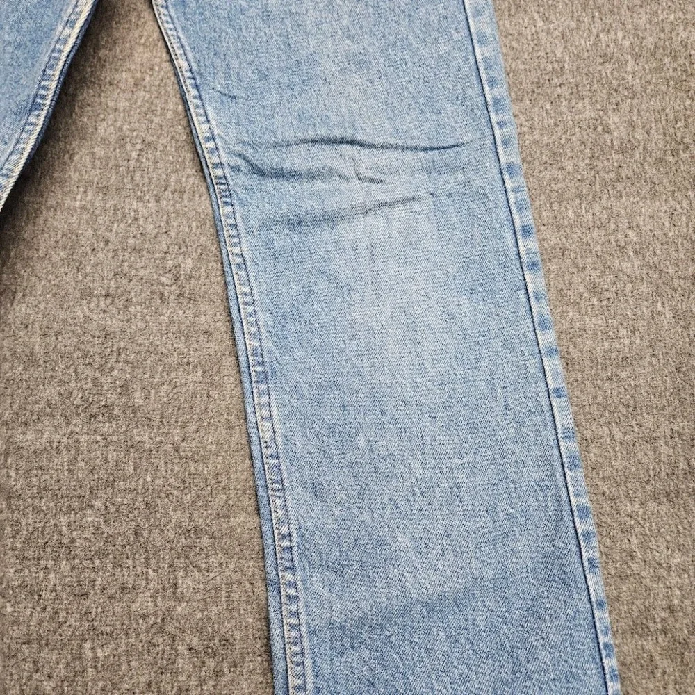 Levi's 505 Jeans Mens 34x32 (32x31) Light Wash Regular Fit Straight Leg Denim